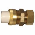 Genova Products 53034Z 0.5 in. Slip x Brass Compression Union 123778